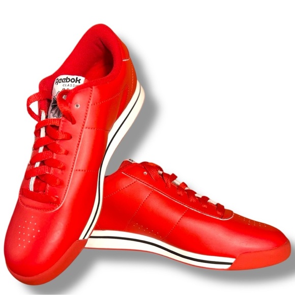 Reebok Other - Reebok Classic Leather Sneakers Women’s Red Size 9 UK 6.5 EUR 40 Athletic Shoes